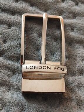 London Fog Silver Men's Belt Buckle